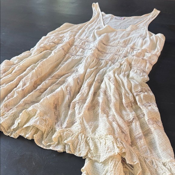 Free People Intimately Boho Trapeze Ruffle Dress - Picture 8 of 9